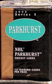 1992 Parkhurst Series 2 Hockey Card Retail Box Pack - Emerald Ice Inserts, Wayne Gretzky
