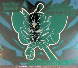 Pokemon Scarlet & Violet Twilight Masquerade Elite Trainer Box, Charizard, Pikachu, Holo