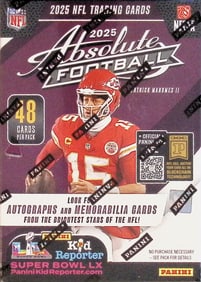 2025 Panini Absolute Football BLASTER BOX - RC: Jaxson Dart, Emeka Egbuka