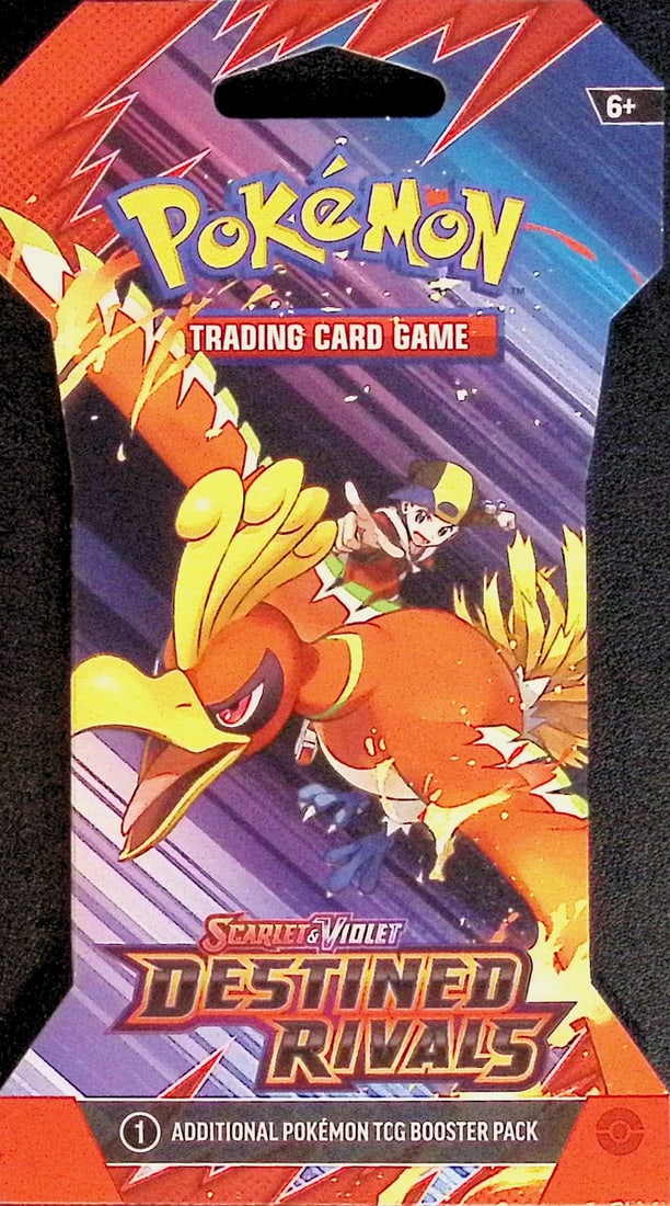 2024 Pokemon Scarlet & Violet Destined Rivals 10 Card Booster Pack Charizard (1 of 1)