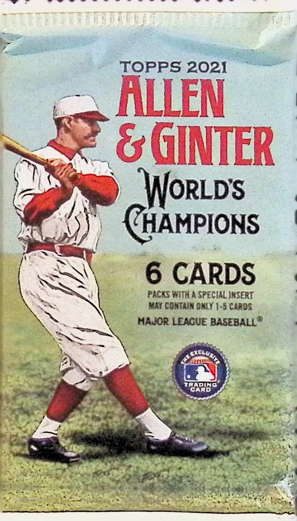 2021 Topps Allen & Ginter Baseball BLASTER BOX PACK (1 of 1)