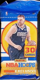 2024-25 Panini NBA Hoops Basketball Hanger Value Fat Pack Basketball Cards Rookie Cards