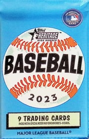 2023 Topps Heritage Baseball Card HIGH NUMBER MEGA BOX PACK, Sports Cards, Rookie Cards, MLB Trading