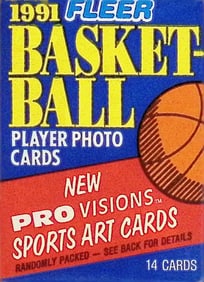 1991 Fleer Series 1 Vintage Basketball Cards Retail Box Pack New Factory Sealed