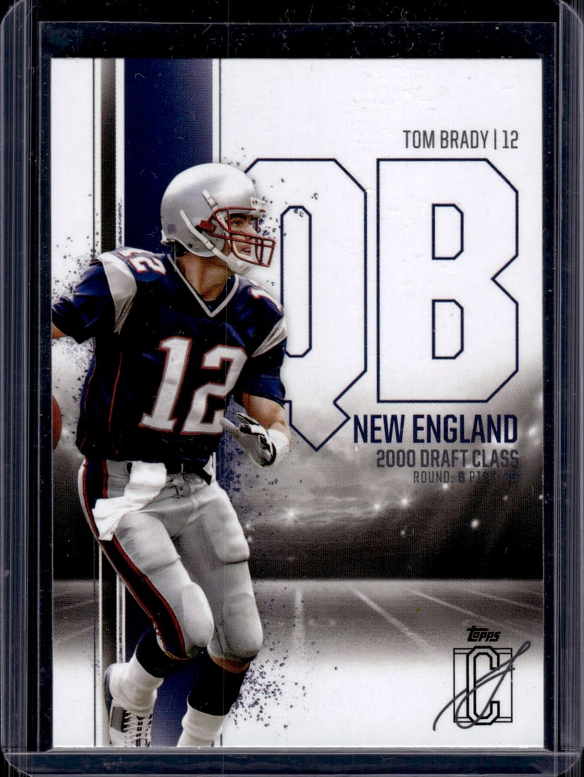 Tom Brady 2024 Topps Signature Class #33 New England Patriots (1 of 2)