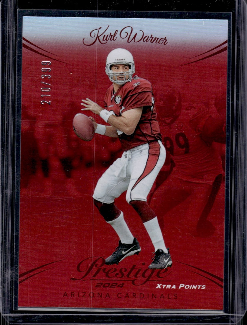 Kurt Warner Xtra Points Red /399 2024 Panini Prestige #9 Cardinals (1 of 2)