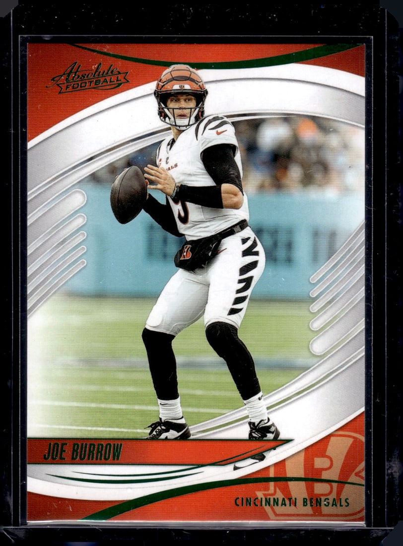 Joe Burrow Green 2025 Absolute #37 Bengals (1 of 2)