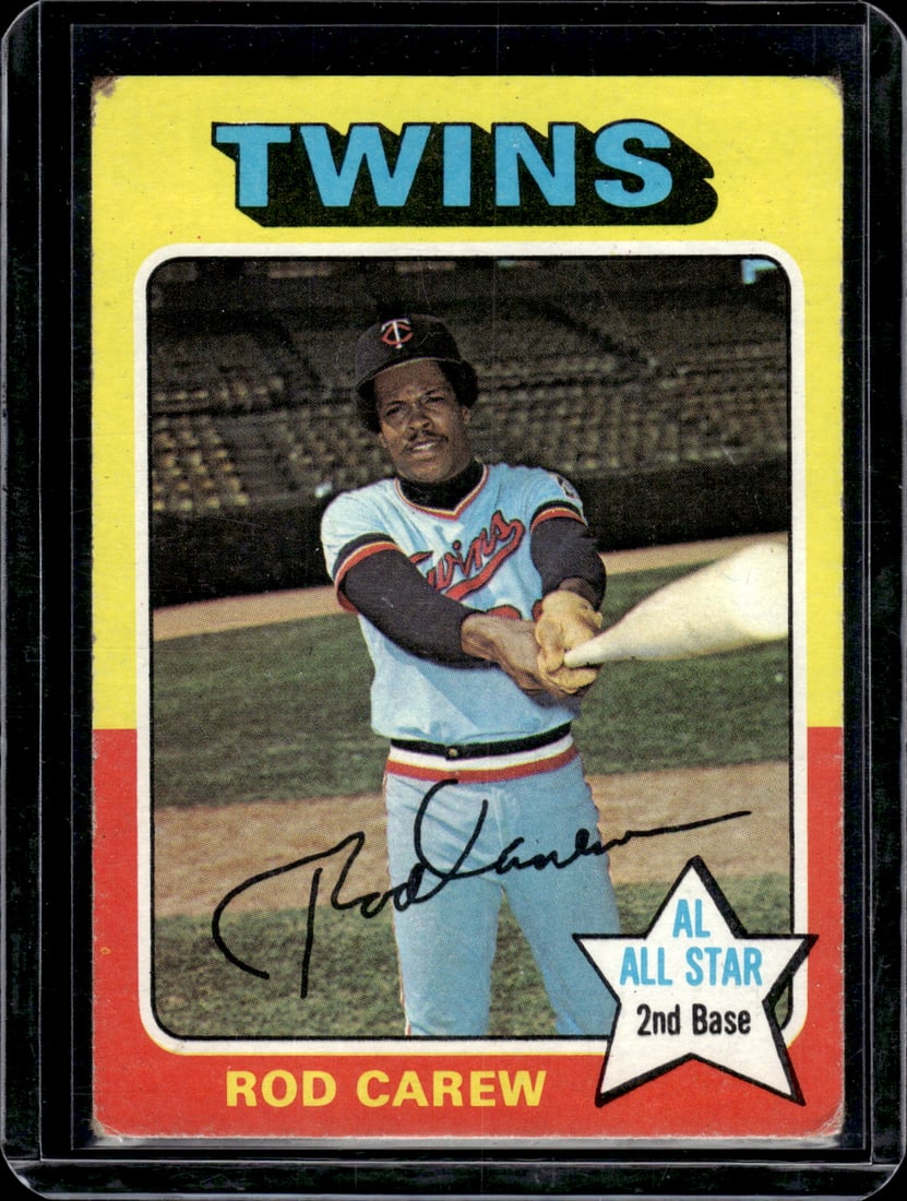 Rod Carew 1975 Topps #600 Corners Have Wear See Pictures (1 of 2)