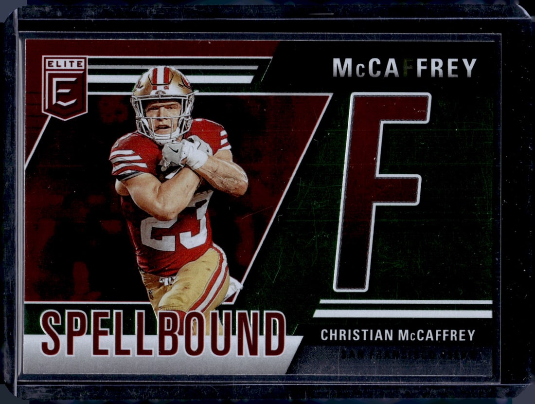 Christian McCaffrey Spellbound "F" 2024 Donruss Elite #16 San Francisco 49ers (1 of 2)