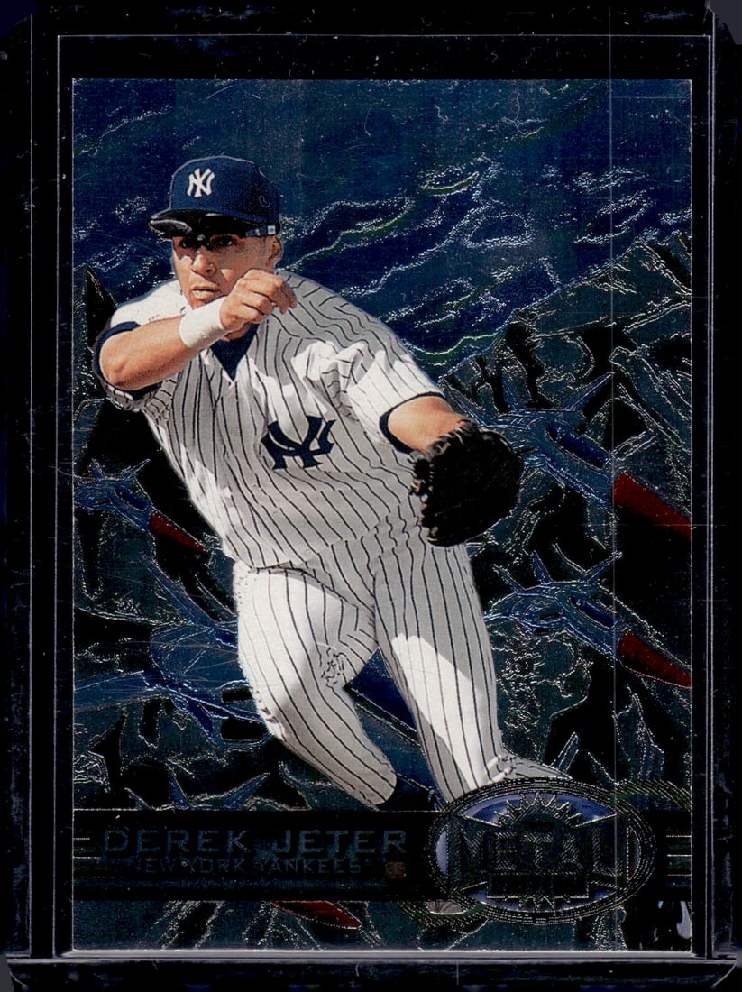 Derek Jeter 1997 Fleer Metal Universe #118 New York Yankees (1 of 2)