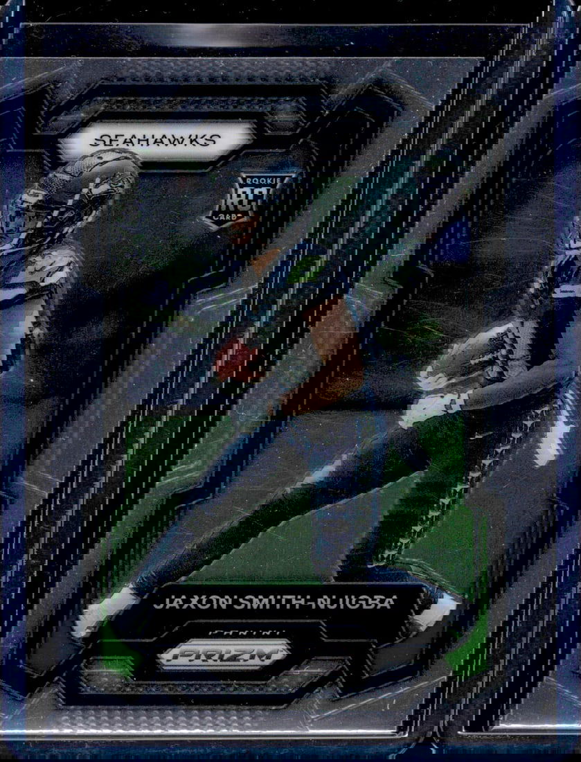 Jaxon Smith-Njigba Rookie Card 2023 Panini Prizm #390 Seattle Seahawks (1 of 2)