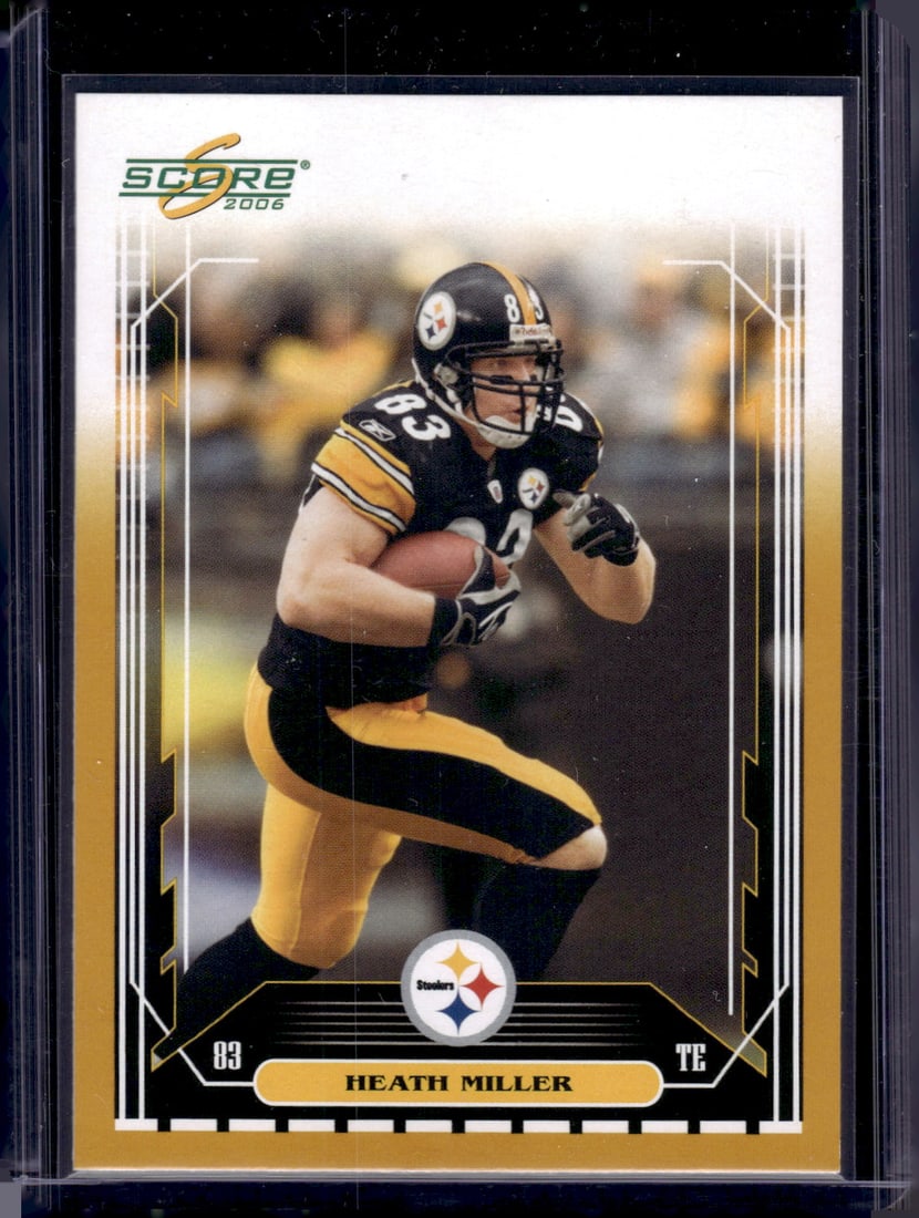 Heath Miller /600 2006 Score #219 Pittsburgh Steelers (1 of 2)