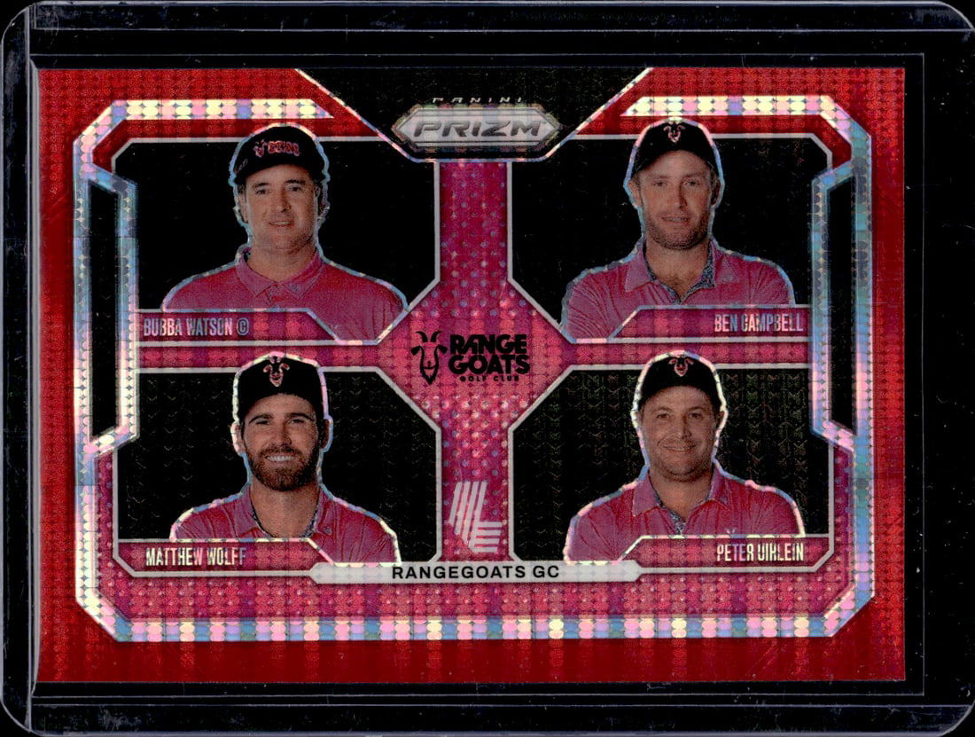 Range Goats Golf Club Team Card Red Pulsar /299 2025 Prizm LIV Golf #63: Golf, Golf Cards, Golf Sports Cards, Sports Cards Near Me, Golf Cards Near Me, PGA, LIV