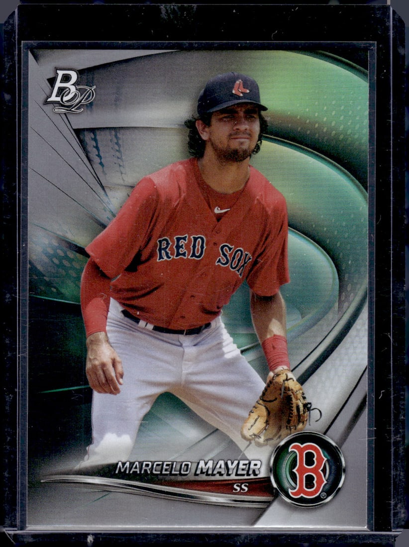 Marcelo Mayer Prospects 2022 Bowman Platinum #TOP-43 Boston Red Sox (1 of 2)