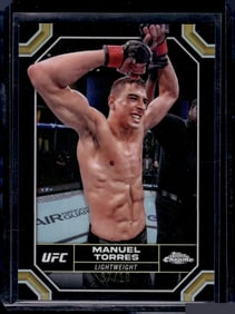 Manuel Torres Black Refractor /10 2024 Topps Chrome UFC #121