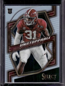 Will Anderson Jr. Rookie Card Unstoppable Silver Prizm 2023 Select Draft Picks #UN-14