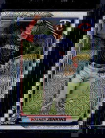 Walker Jenkins Mojo Refractor Prospects Image Variation SP 2024 Bowman Chrome #BCP-43