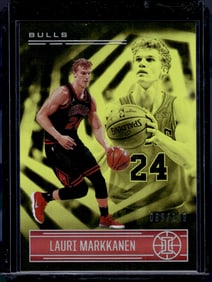 Lauri Markkanen Yellow /149 2020-21 Illusions #48 Bulls, Jazz