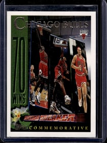 Chicago Bulls Record Breaker Michael Jordan 1996-97 Topps #72