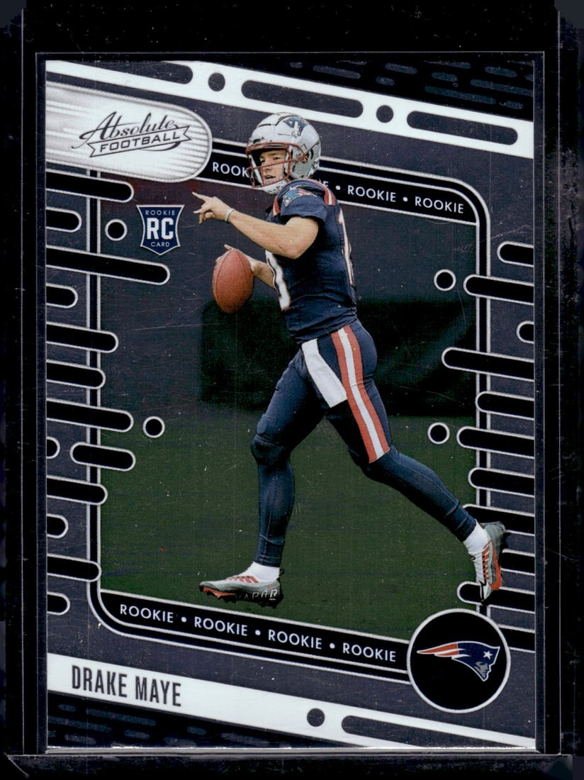Drake Maye Rookie Card 2024 Absolute #103 New England Patriots (1 of 2)
