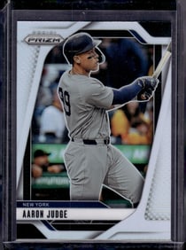 Aaron Judge Silver Prizm 2025 Panini Prizm #26 New York Yankees