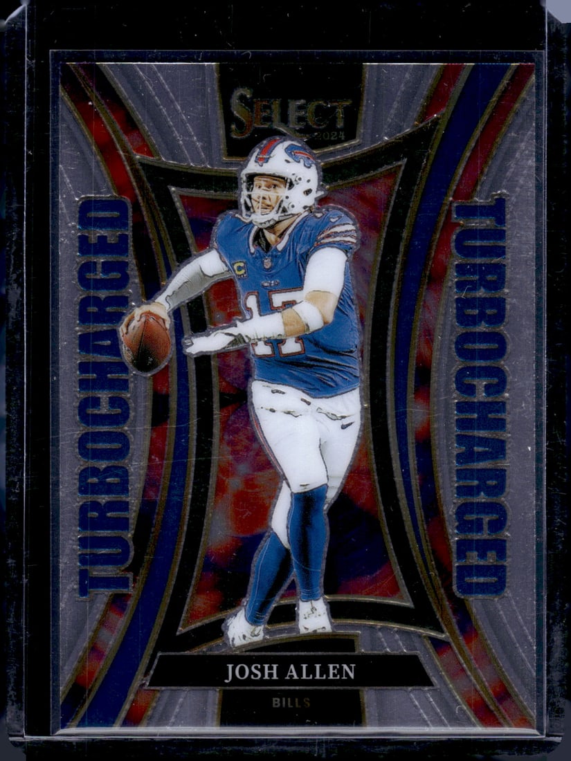 Josh Allen Turbocharged 2024 Select #18 Buffalo Bills (1 of 2)