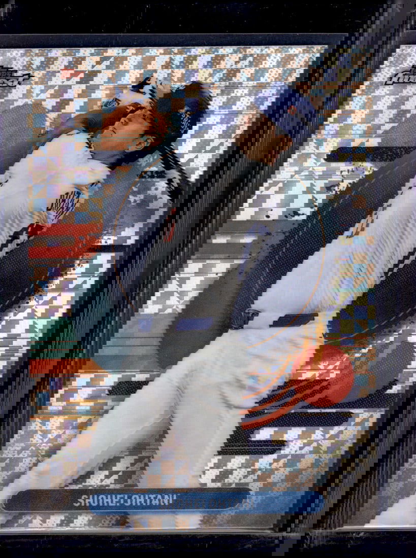 Shohei Ohtani Checkerboard Refractor 2025 Topps Finest #190 Los Angeles Dodgers (1 of 2)