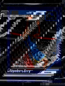 Stephen Curry Purple Prizm 2024-25 Donruss Optic #155 Golden State Warriors