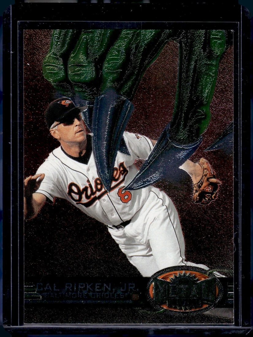 Cal Ripken Jr. 1997 Metal Universe #8 Baltimore Orioles (1 of 2)