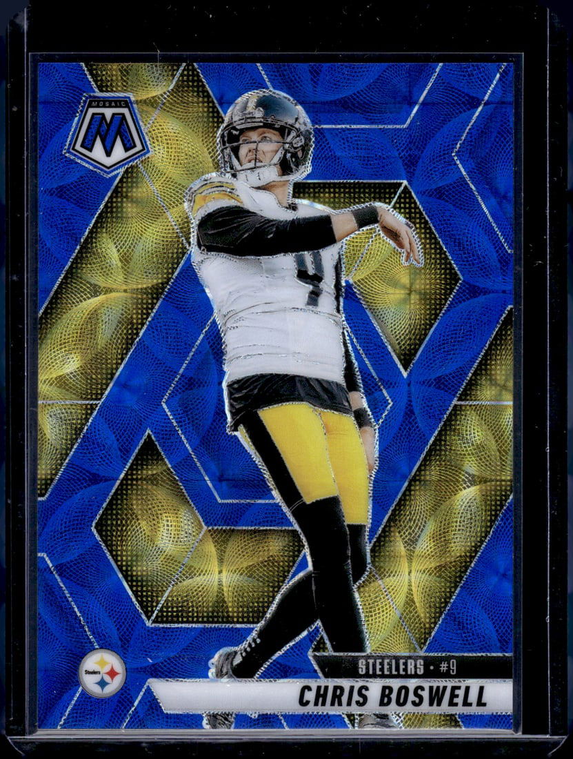 Chris Boswell Blue Scope 2025 Mosaic #57 Pittsburgh Steelers (1 of 2)
