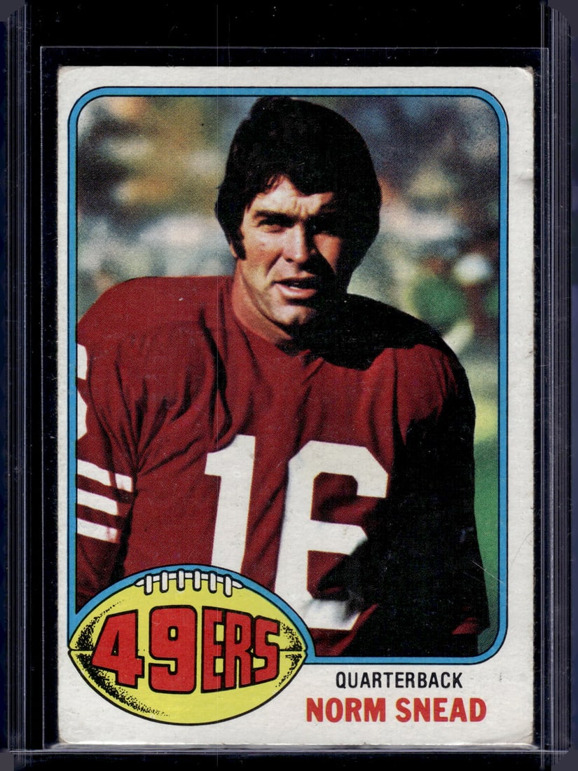 Norm Snead 1976 Topps #163 San Francisco 49ers (1 of 2)