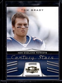 Tom Brady Century Stars 2006 Threads #CS-15 New England Patriots