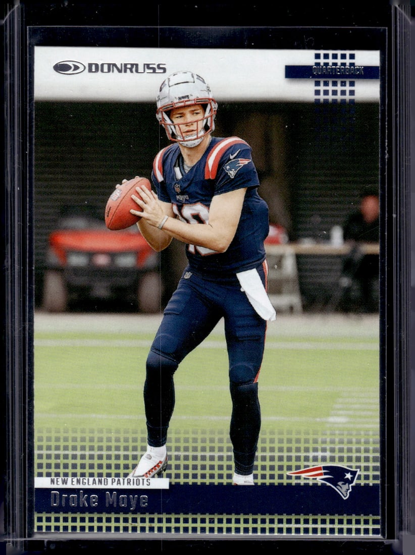 Drake Maye Rookie Card Retro 2024 Donruss #21 New England Patriots (1 of 2)