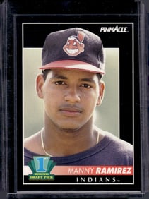Manny Ramirez 1st Round Draft Pick Rookie Card 1992 Score #295 Cleveland Indians