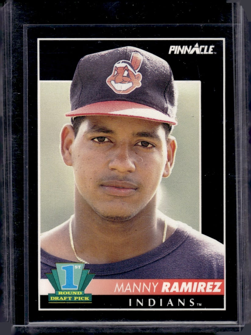 Manny Ramirez 1st Round Draft Pick Rookie Card 1992 Score #295 Cleveland Indians (1 of 2)