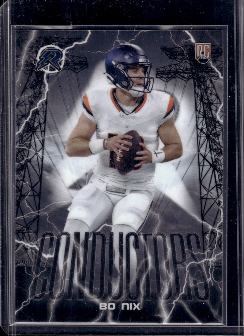 Bo Nix Rookie Card Conductors 2024 Topps Resurgence #C-8 Denver Broncos (1 of 2)