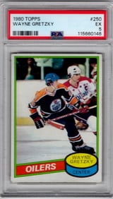 Wayne Gretzky 1980-81 Topps #250 PSA 5 Edmonton Oilers