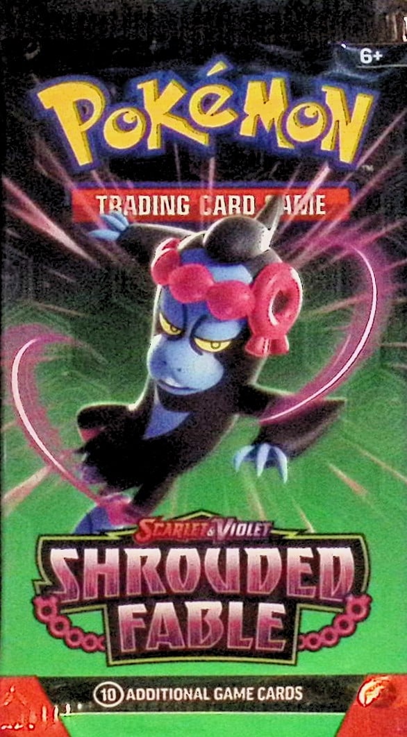 2025 Pokemon Scarlet & Violet Shrouded Fable 10 Card Booster Pack Charizard (1 of 1)
