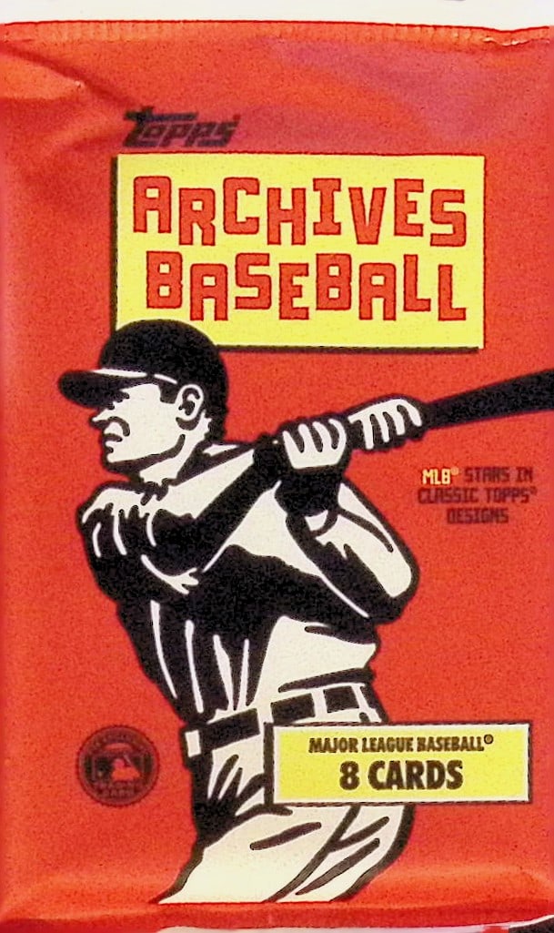 2024 Topps Archives Baseball BLASTER BOX PACK - Paul Skenes, Elly De La Cruz Rookie Cards (1 of 1)