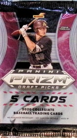 2020 Panini Prizm Draft Picks Baseball BLASTER BOX PACK MLB Trading Cards