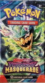 2024 Pokemon Scarlet & Violet Twilight Masquerade 10 Card Booster Pack Charizard