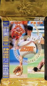 1994 Score Series 1 Super Pack 29 Cards, 1 Foil Card & Boys of Summer Inserts Vintage Baseball Cards
