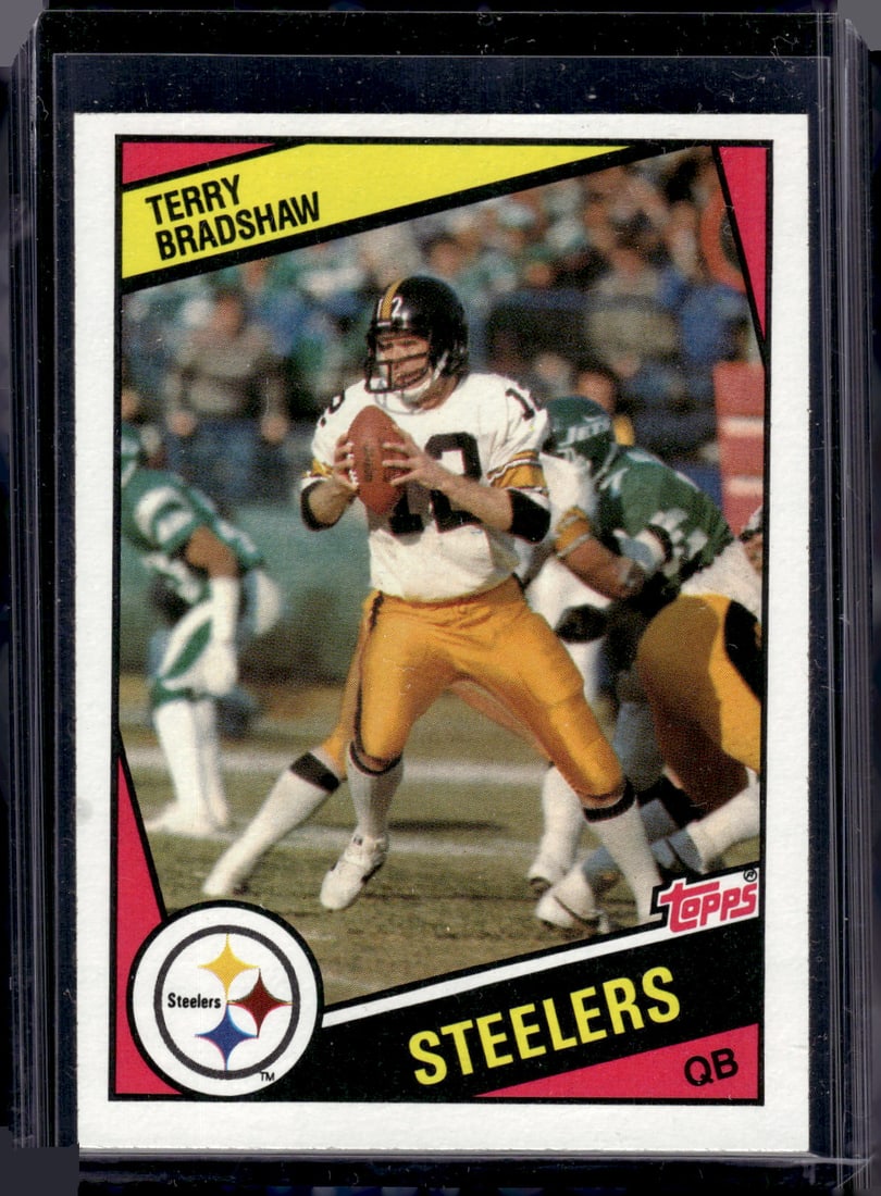 Terry Bradshaw 1984 Topps #162 Pittsburgh Steelers (1 of 2)