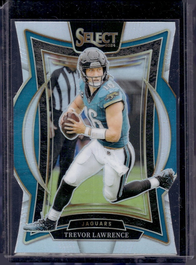 Trevor Lawrence Silver Prizm Die Cut 2024 Select #98 (1 of 2)