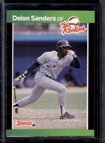 Deion Sanders The Rookies 1989 Donruss #6