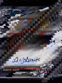 Wander Javier Prospects Auto 2017 Bowman Chrome #CPA-WJ Minnesota Twins