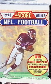 1990 Score Series 2 Vintage Football Card Factory Sealed Retail Box Pack Sports Card