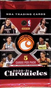 2020-21 Panini Chronicles Basketball Cards Hanger Value Pack Sports Cards