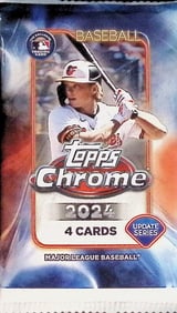 2024 Topps Chrome Update Series Baseball MONSTER MEGA BOX PACK - Paul Skenes, Elly De La Cruz Rookie