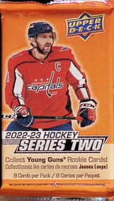 2022-23 Upper Deck SERIES 2 Hockey MEGA BOX PACK - Collect Young Guns Rookie Cards